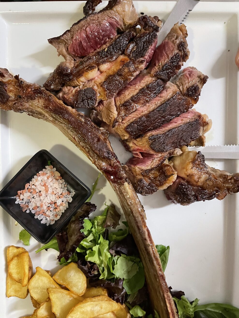 Tomahawk alla griglia