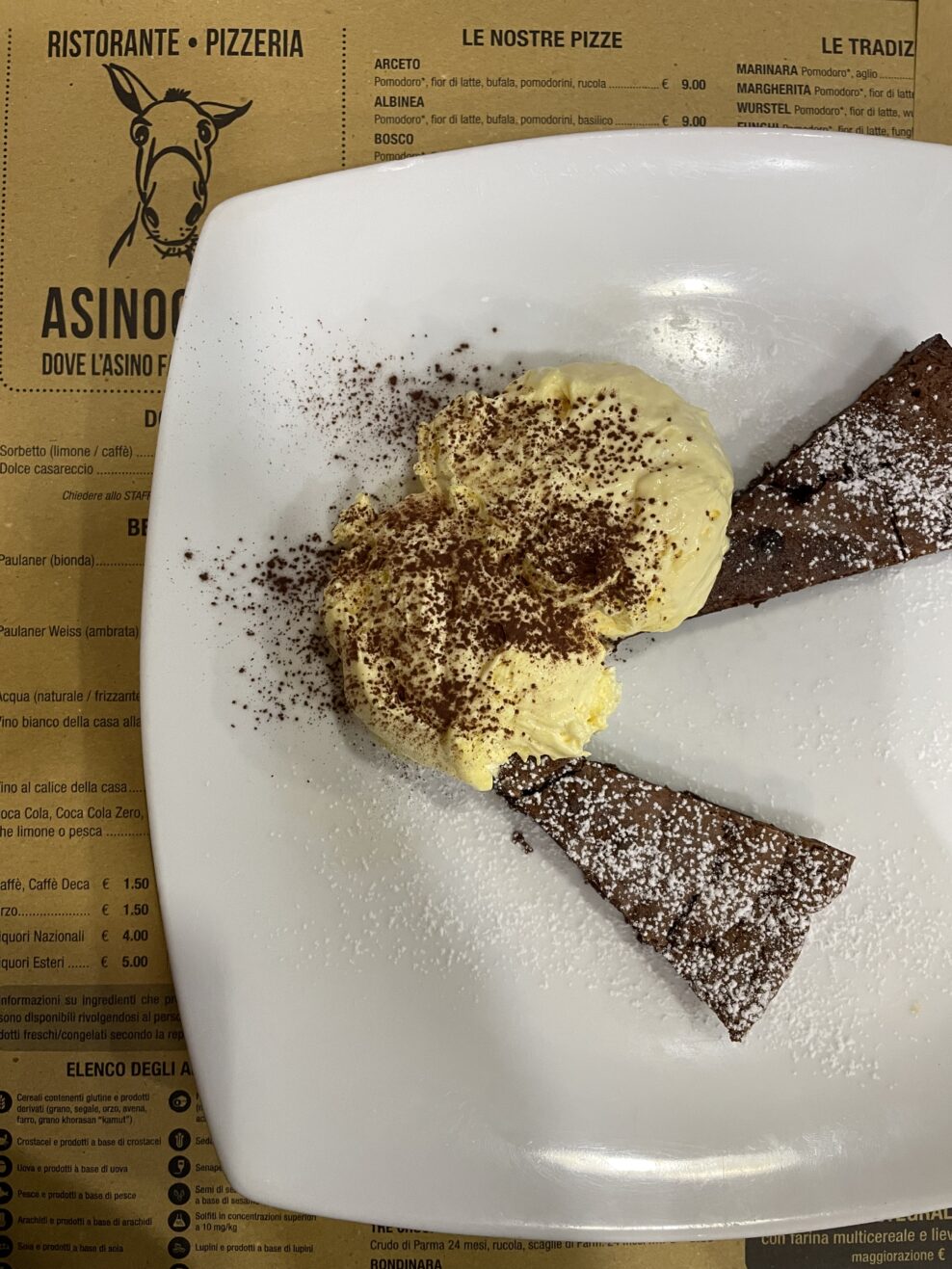 Dessert al cioccolato